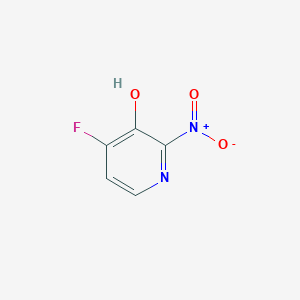 molecular formula C5H3FN2O3 B8637219 4-Fluoro-3-hydroxy-2-nitropyridine 