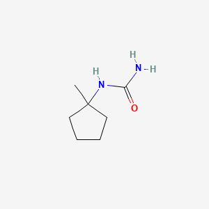 molecular formula C7H14N2O B8637308 Urea, (1-methylcyclopentyl)- CAS No. 3569-78-6