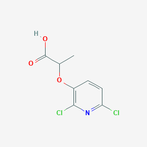 2-[(2,6-Dichloro-3-pyridyl)oxy]propionic acid