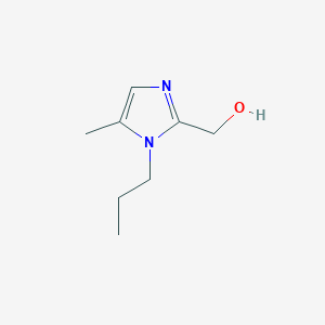 molecular formula C8H14N2O B8637331 (5-methyl-1-propyl-1H-imidazol-2-yl)methanol 