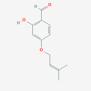 2-Hydroxy-4-(3methylbut-2-enyloxy)benzaldehyde
