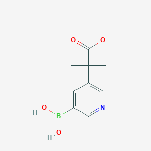 molecular formula C10H14BNO4 B8637714 CID 70976931 