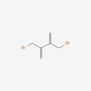 molecular formula C6H8Br2 B8637752 2,3-Bis(bromomethyl)-1,3-butadiene CAS No. 18214-55-6