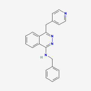 N-benzyl-4-(pyridin-4-ylmethyl)phthalazin-1-amine