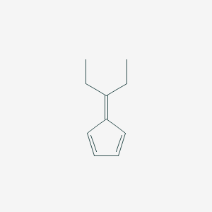 molecular formula C10H14 B8637822 6,6-Diethyl-fulvene CAS No. 7301-16-8
