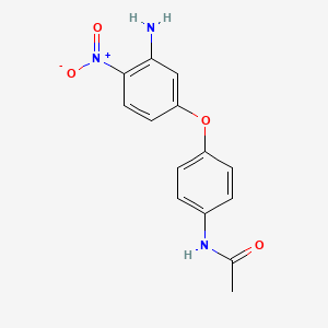 N-[4-(3-Amino-4-nitrophenoxy)phenyl]acetamide