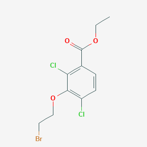 Ethyl 3-(2-bromoethoxy)-2,4-dichlorobenzoate