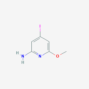 4-Iodo-6-methoxypyridin-2-amine