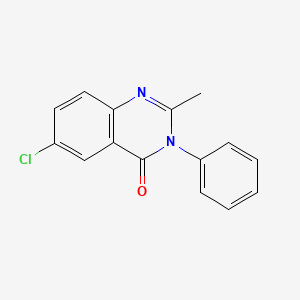 6-chloro-2-methyl-3-phenylquinazolin-4(3H)-one
