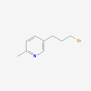 5-(3-Bromopropyl)-2-methylpyridine