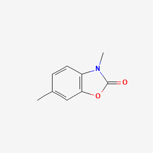 molecular formula C9H9NO2 B8638154 3,6-dimethyl-1,3-benzoxazol-2(3H)-one 