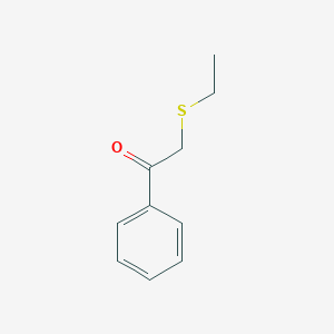 B086383 2-(Ethylthio)-1-phenylethan-1-one CAS No. 10271-55-3