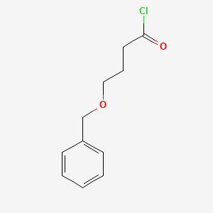 molecular formula C11H13ClO2 B8638555 4-Benzyloxy-butyryl chloride 