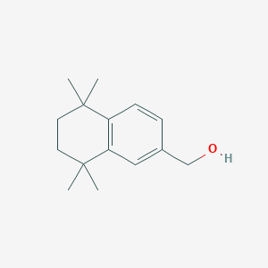 molecular formula C15H22O B8638662 5,6,7,8-Tetrahydro-5,5,8,8-tetramethyl-2-naphthylmethanol 
