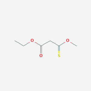 Ethyl 3-methoxy-3-sulfanylidenepropanoate