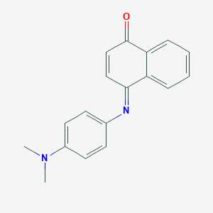 molecular formula C18H16N2O B086387 靛酚蓝 CAS No. 132-31-0