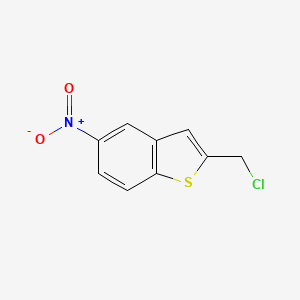 B8638716 2-Chloromethyl-5-nitrobenzo[b]thiophene CAS No. 119198-20-8