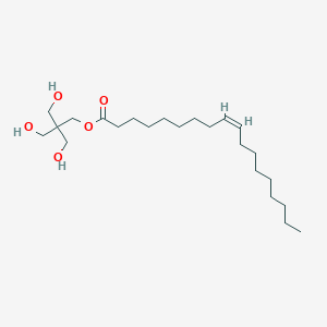 molecular formula C23H44O5 B086388 3-Hydroxy-2,2-bis(hydroxymethyl)propyl oleate CAS No. 10332-32-8