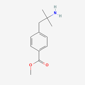 Methyl 4-(2-amino-2-methylpropyl)benzoate
