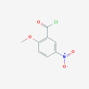 molecular formula C8H6ClNO4 B8638892 2-Methoxy-5-nitrobenzoyl chloride 