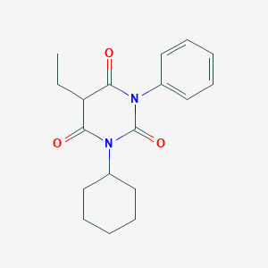 B086389 1-Cyclohexyl-5-ethyl-3-phenylbarbituric acid CAS No. 1042-85-9
