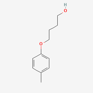 molecular formula C11H16O2 B8638909 4-(4-Methylphenoxy)-1-butanol CAS No. 77029-68-6