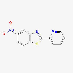 5-Nitro-2-(2-pyridinyl)benzothiazole