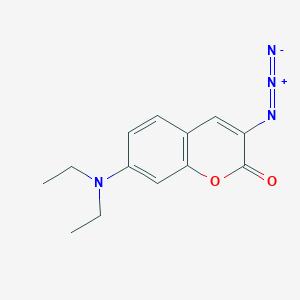 3-azido-7-(diethylamino)-2H-chromen-2-one