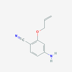 2-(Allyloxy)-4-aminobenzonitrile