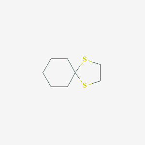 molecular formula C8H14S2 B086391 1,4-Dithiaspiro[4.5]decane CAS No. 177-16-2