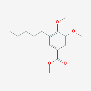 B8639113 Methyl 3,4-dimethoxy-5-pentylbenzoate CAS No. 647855-13-8