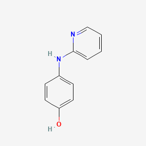 molecular formula C11H10N2O B8639149 4-(Pyridin-2-ylamino)phenol 