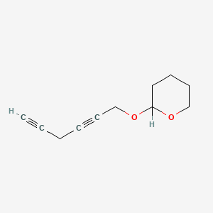 2-(2,5-Hexadiynyloxy)tetrahydro-2H-pyran