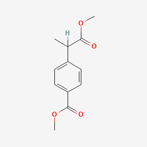 Methyl 4-(1-methoxy-1-oxopropan-2-yl)benzoate