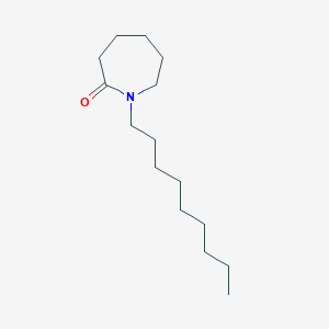 molecular formula C15H29NO B8639166 1-Nonylazepan-2-one CAS No. 59746-38-2