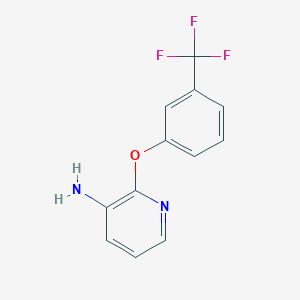 2-(3-(Trifluoromethyl)phenoxy)pyridin-3-amine