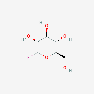 molecular formula C6H11FO5 B8639229 Glucosyl fluoride 