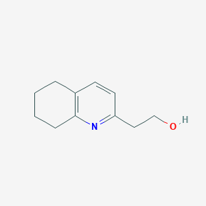 molecular formula C11H15NO B8639230 5,6,7,8-tetrahydro-2-Quinolineethanol CAS No. 1433203-73-6