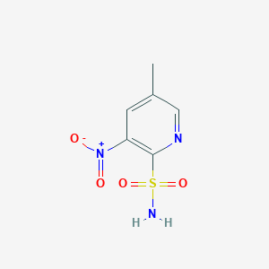 5-Methyl-3-nitropyridine-2-sulfonamide