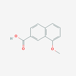 molecular formula C12H10O3 B8639288 8-methoxynaphthalene-2-carboxylic Acid 
