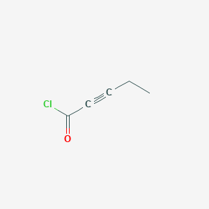 Pent-2-ynoyl chloride