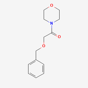 molecular formula C13H17NO3 B8639424 N-(Benzyloxyacetyl)morpholine 