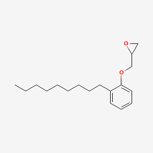 molecular formula C18H28O2 B8639495 ((o-Nonylphenoxy)methyl)oxirane CAS No. 94159-62-3