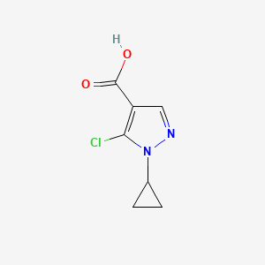 5-chloro-1-cyclopropyl-1H-pyrazole-4-carboxylic acid
