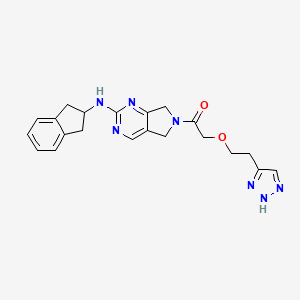 molecular formula C21H23N7O2 B8639567 Autotaxin-IN-1 