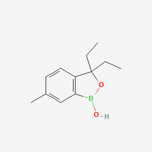 3,3-diethyl-6-methylbenzo[c][1,2]oxaborol-1(3H)-ol