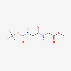 methyl N-(tert-butoxycarbonyl)glycylglycinate