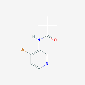 molecular formula C10H13BrN2O B8639679 N-(4-Bromopyridin-3-yl)pivalamide 