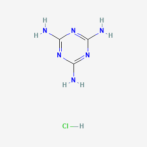 molecular formula C3H7ClN6 B8639710 Melamine hydrochloride CAS No. 626-32-4