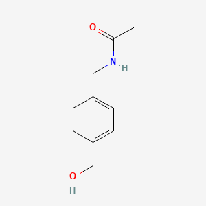 molecular formula C10H13NO2 B8639735 N-[4-(Hydroxymethyl)benzyl]acetamide 
